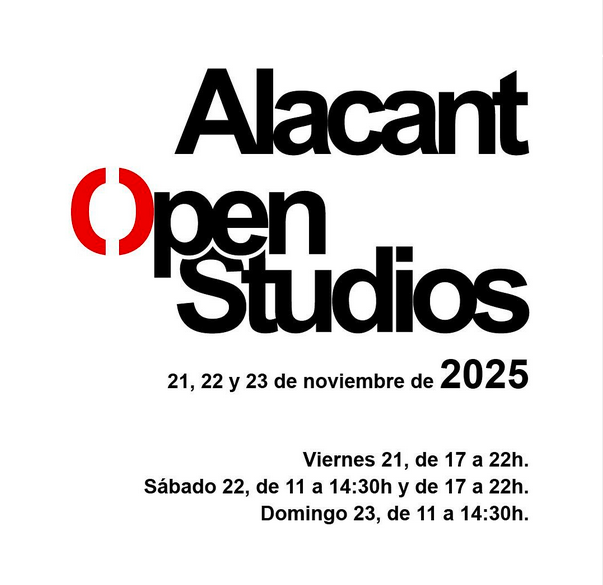 Alacant Open Studios flyer 2025