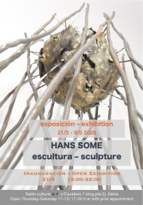 Invitation Solo Exhibition Hans Some @ Salon Cultural La ñ - Dénia/Spain, 2020